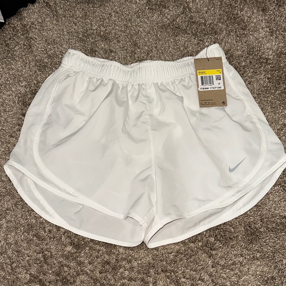 Nike Women's Athletic White Shorts